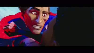 Miguel go easy on him You don't belong hereYou never didLet me goMiguel that's enough This isn't what we talked aboutYou talked about thisYou knewYou all knewI didn't knowhow to tell youThat's why you never came to see meMiles it's for your own good Who - Spider-Man: Across the Spider-Verse