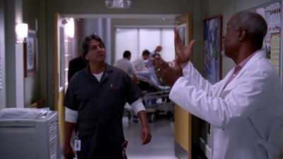 Mike, my ceiling's raining here.  - Grey's Anatomy