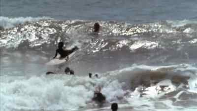 Mike didn't fool around
near shore. - The Endless Summer