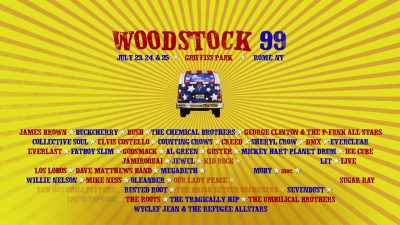 MIKE ELLING: When I saw
the lineup, I was like, - Woodstock 99: Peace Love and Rage