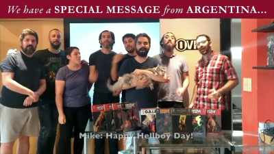 Mike: Happy Hellboy Day - Mike Mignola: Drawing Monsters