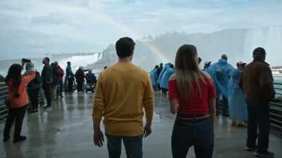 Mike: Right here. You can,
like, reach out and touch it. - Falling in Love in Niagara