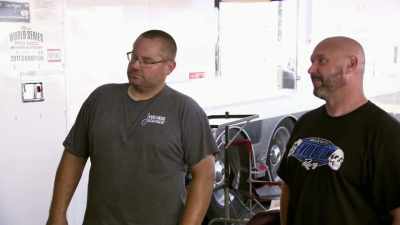 Mike stepped up the last race.
Eric got his car back together. - Street Outlaws No Prep Kings Team Attack