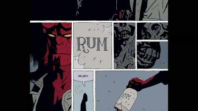 Mike, the way he paces a page, - Mike Mignola: Drawing Monsters