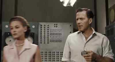 Mike's gone dead. - Earth vs  the Flying Saucers