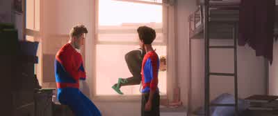 Miles, I came to say goodbye. - Spider Man: Into the Spider Verse