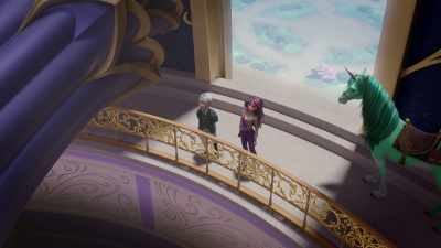 Miles kept things close to the vest,
I'm afraid. Then he disappeared. - Unicorn Academy