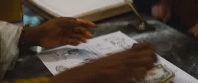 MILES: Please sign the ledger. - Bad Times at the El Royale