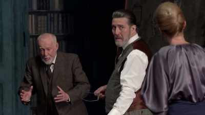 ― (MILITARY BAND APPROACHES)
― ..let me be no assistant for a state, - Great British Theatre