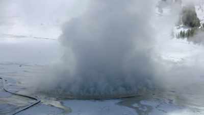 Millions of people
visit here every year, - Epic Yellowstone