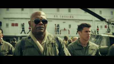 MILLS: What's the old man
getting us into, Cole? - Kong: Skull Island