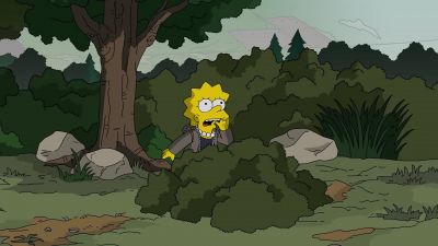 (mimics bird calls) - The Simpsons