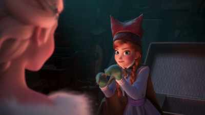 (MIMICS GROWLING)
(LAUGHS) - Olaf's Frozen Adventure