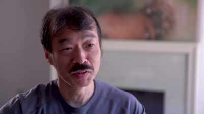 [mimics laughter]
"Oh!" - More Than Miyagi: The Pat Morita Story