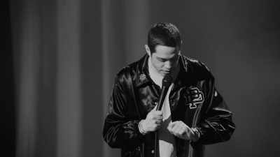 [mimics scraping sound] - Pete Davidson: Turbo Fonzarelli