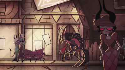 [Mimzy] He appeared
in Hell suddenly, - Hazbin Hotel