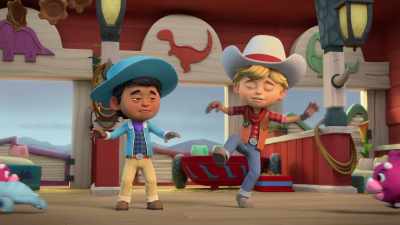 Min, I think we need
a plan here... - Dino Ranch