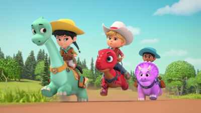 Min, why did you take those apples? - Dino Ranch
