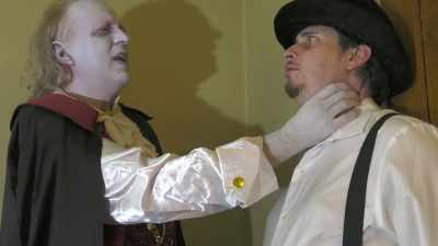 - Mina told me some
things tonight about you. - Sharkula