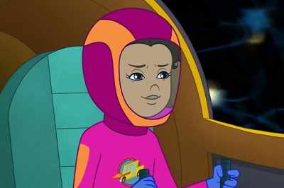 Mind-bogglingly fast. How about
we break it down with a simpler motion? - The Magic School Bus Rides Again