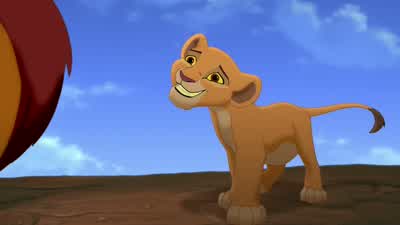 Very funny Mind your father KiaraYes MomAnd stay away from the outlandsNothing there but a bunch of backstabbing murderous outsidersZazu's rightYou can't turn your back on them - The Lion King 2: Simba's Pride