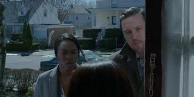 - Mind if we come in? Talk in private?
- Yeah, I mind. What's this about? - Seven Seconds
