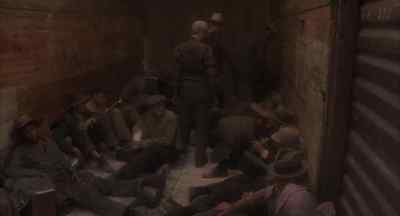 Mind moving over
a little bit, there, friend? - Bound for Glory