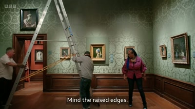 Mind the raised edges. - Close to Vermeer
