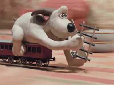 Mind the table, Gromit! - The Wrong Trousers