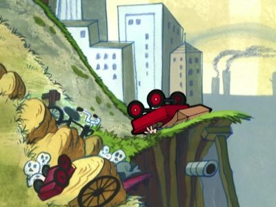 MINDY AND MANDY
ARE FIGHTING
FOR THE LEAD. - The Grim Adventures of Billy and Mandy