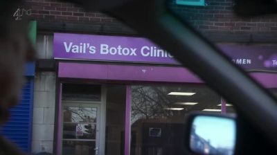 Mindy comes here every month
to get her Botox done. - Shameless