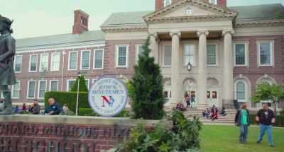 - [Mindy] Richard Nixon
High wasn't the worst place - The Outcasts