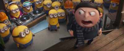 Mini-Boss...
[speaking Minionese] - Minions: The Rise of Gru