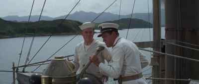 Minimum crew in the engine spaces.
All others topside. - The Sand Pebbles