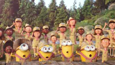 Minions: [gobbling] - Illumination Presents: Minions Holiday Special
