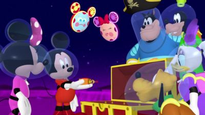 MINNIE:
Oh, my. It's the Professor's remote. - Mickey Mouse Clubhouse