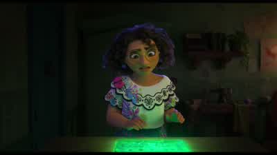 Miraboo Got your party pants on 'Cause II broke into Bruno's towerI found his last vision The family's in troubleThe magic is dying The house is breaking Luisa's gift is fadingAnd I think it's all because of mePáWe say nothingAbuela wants tonight to be - Encanto