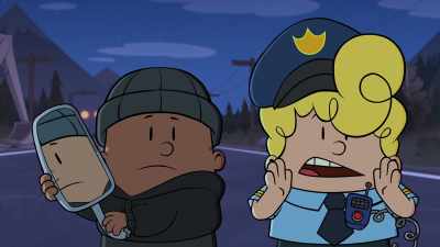 Mirrors! Captain Underpants,
grab the mirrors off the bus! - The Epic Tales of Captain Underpants