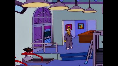 (mispronouncing) "Gym"? what's a "gym"? - The Simpsons