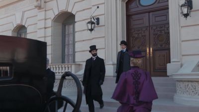 - Miss Brook. - Mr. Russell. - The Gilded Age