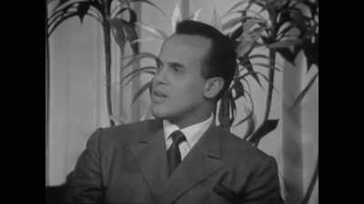 Miss Clark reached up and
put her right hand on my arm - The Sit-In: Harry Belafonte Hosts The Tonight Show