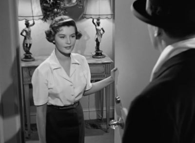 Miss Harrington's resting Mr DeWitt She asked me to see who it is - All About Eve