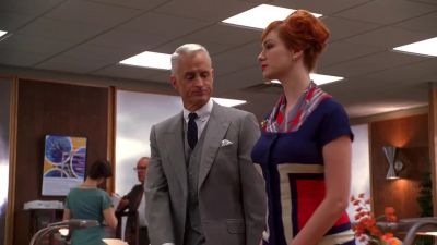 Miss Holloway, may I? - Mad Men