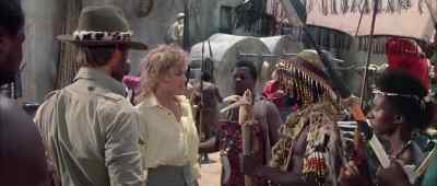 Miss Huston, meet the Mapaki. - King Solomon's Mines