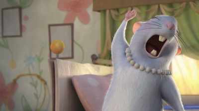 Miss Molly is simply charming. - A Trash Truck Christmas