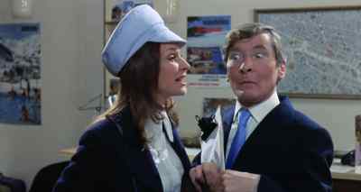 Miss Plunkett you're squashing my itinerary - Carry on Abroad