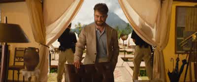 Miss Sage I need you to do betterThen next time maybe don't kidnap a romance novelist hmm - The Lost City