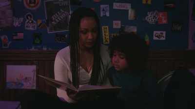 "Miss Sanchez,
my school counselor, - Blindspotting