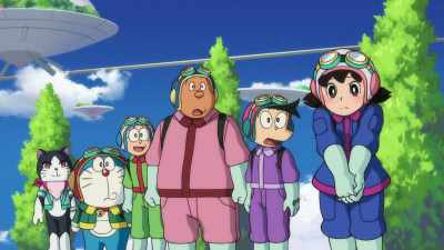 Miss Shizuka,
I understand you can be a bit stubborn. - Doraemon the Movie: Nobita's Sky Utopia