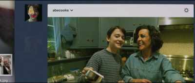 Miss you, Grandma. Really. - Abe